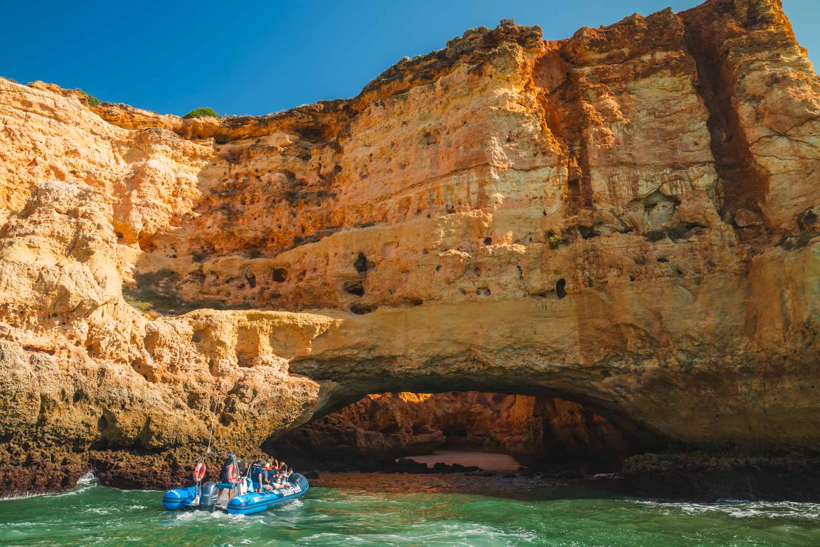 Benagil Cave Tour in Algarve Portugal