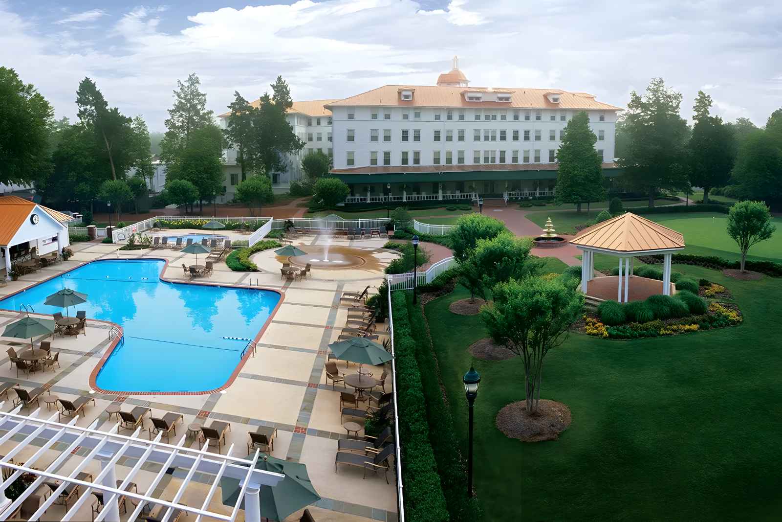 Best All Inclusive Resorts in North Carolina Pinehurst Resort pool