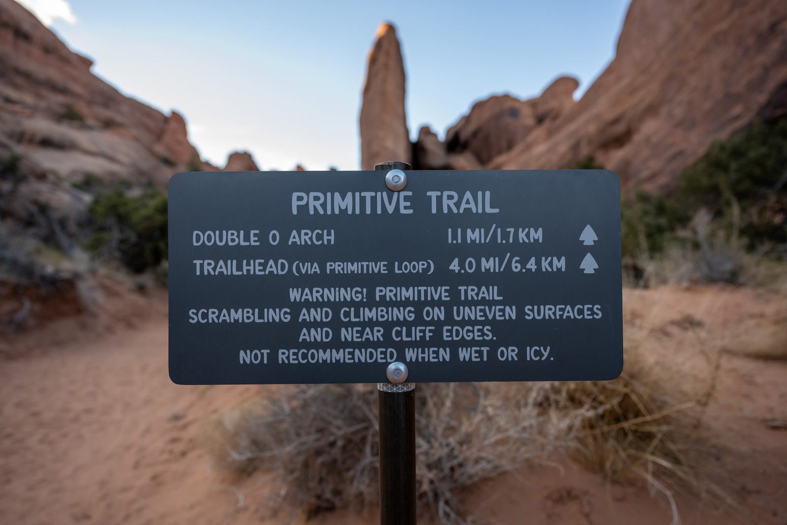 Best Arches National Park Hike Primitive Trail
