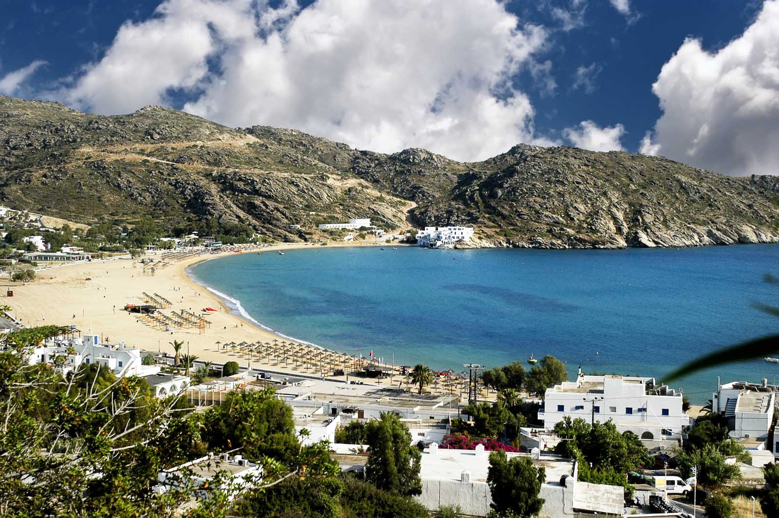 Best Beaches in Greece  Mylopotas Beach Ios