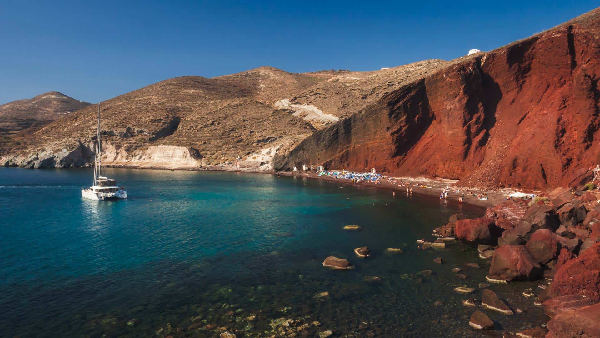 Best Beaches in Greece Red Beach Santorini