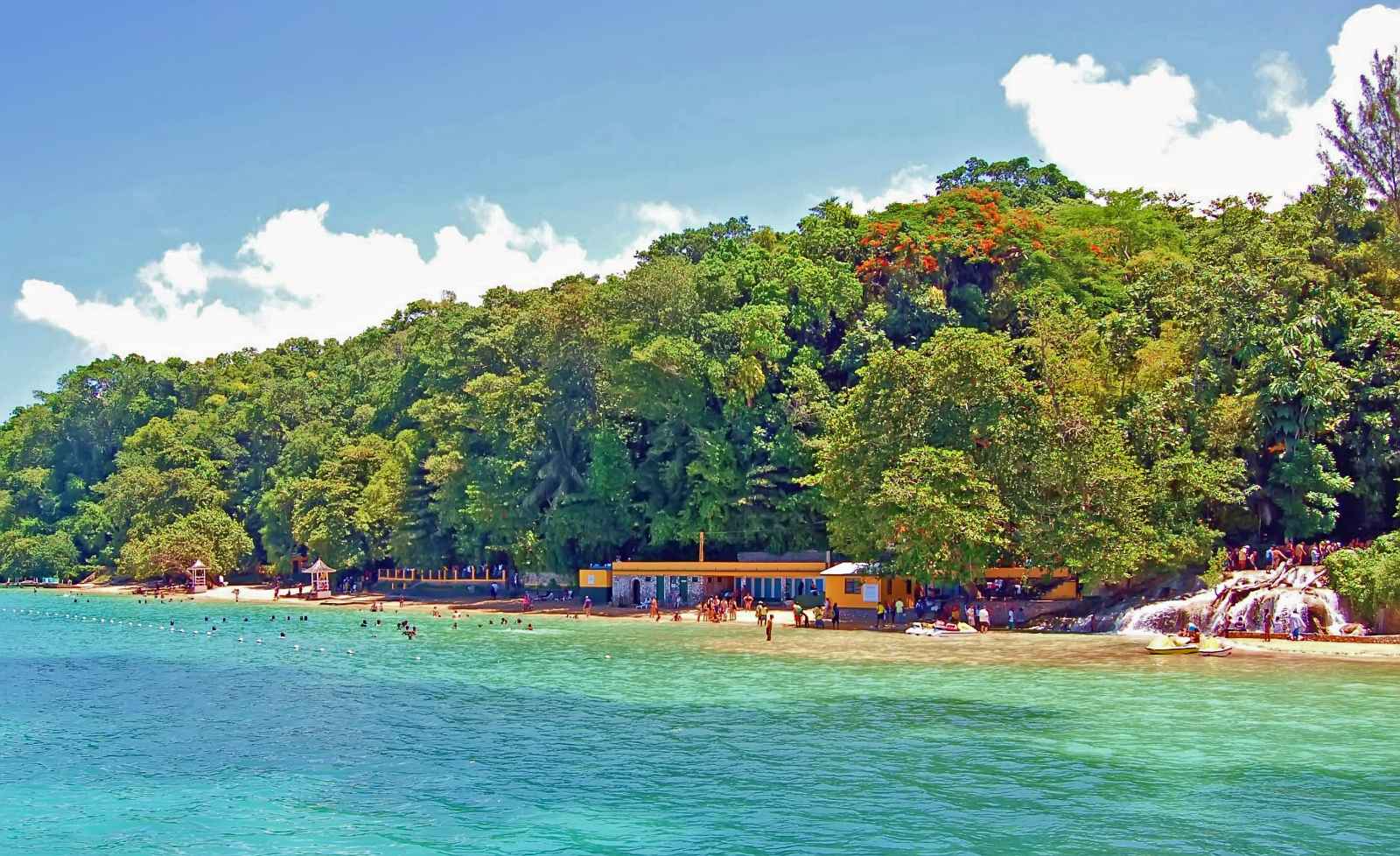 Best Beaches in Jamaica Dunns River Falls Beach