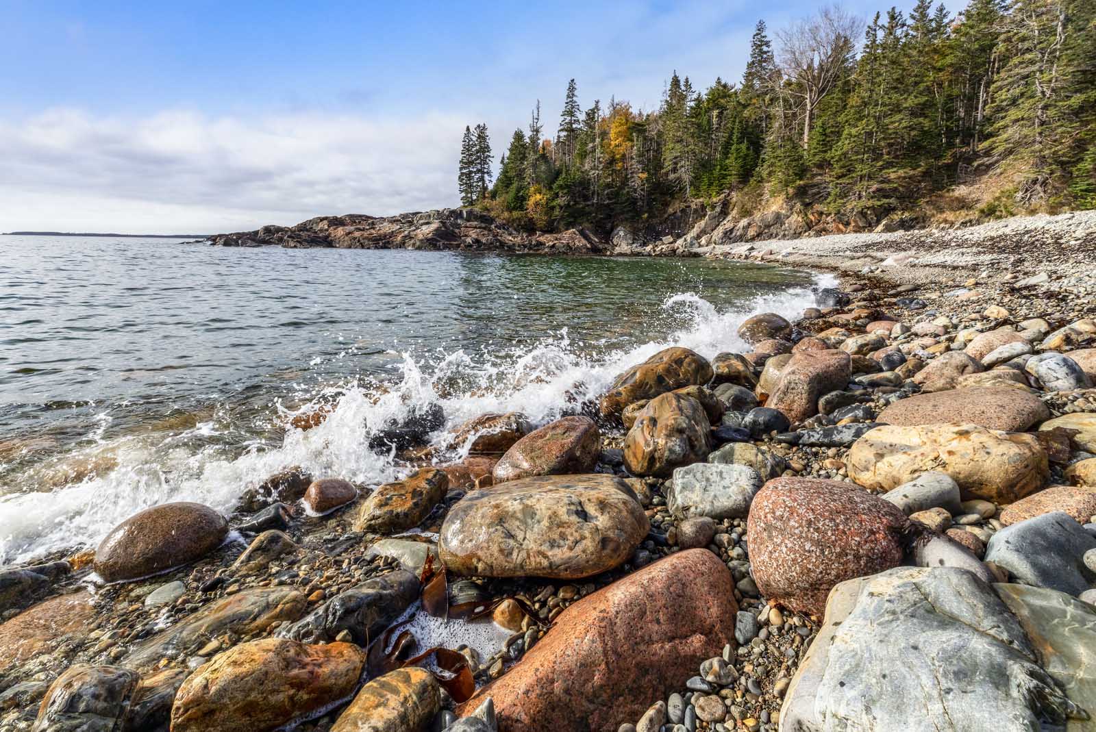 Beaches in the USA Little Hunters Beach Maine