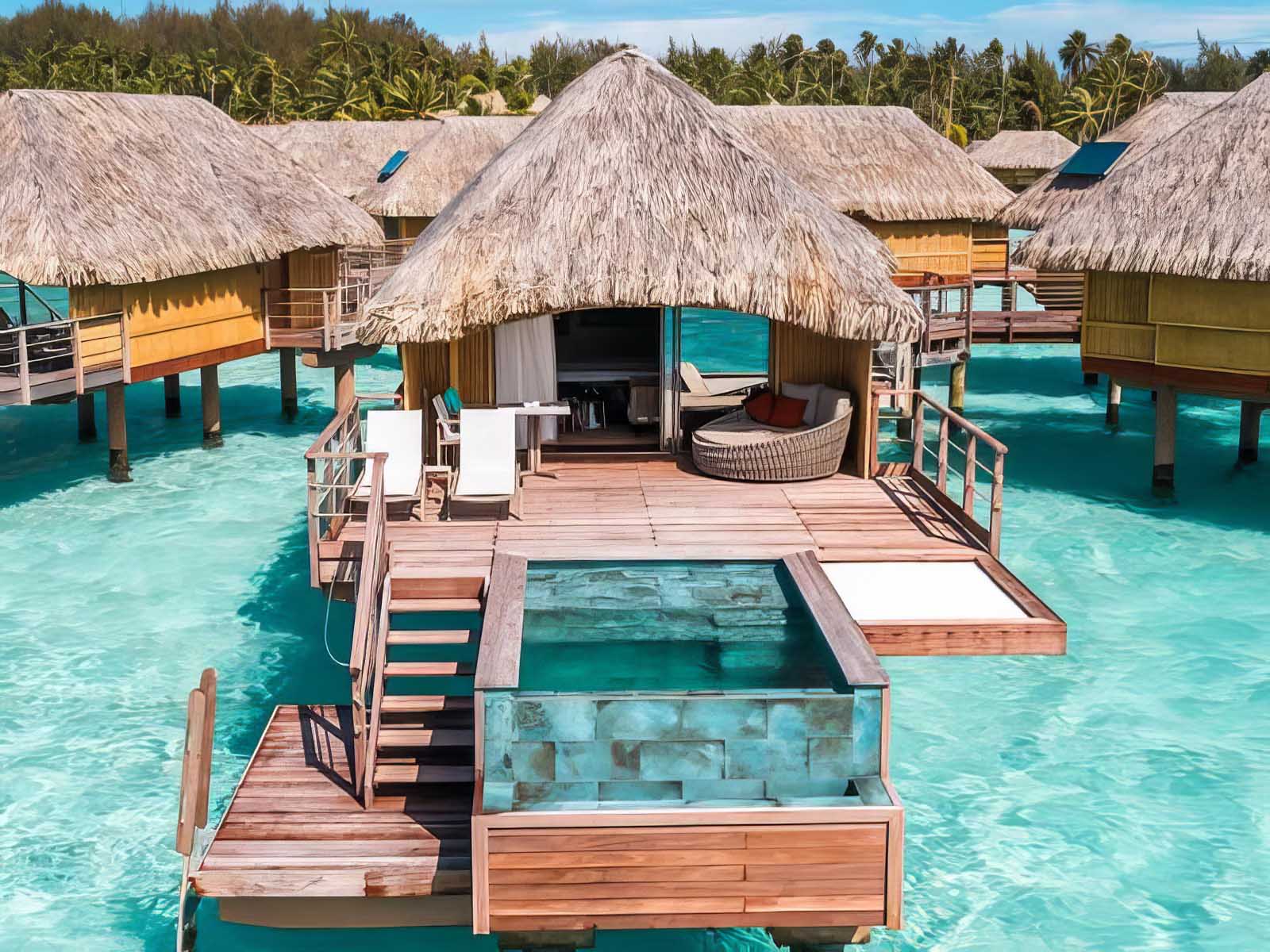 Best Bora Bora All Inclusive Resorts Pool Overwater Villa Le Bora Bora 