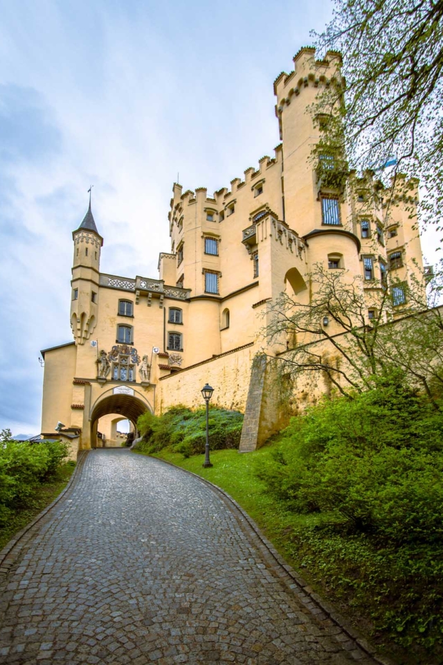 Top Castles in Germany Hohenschwangau Castle Entrance