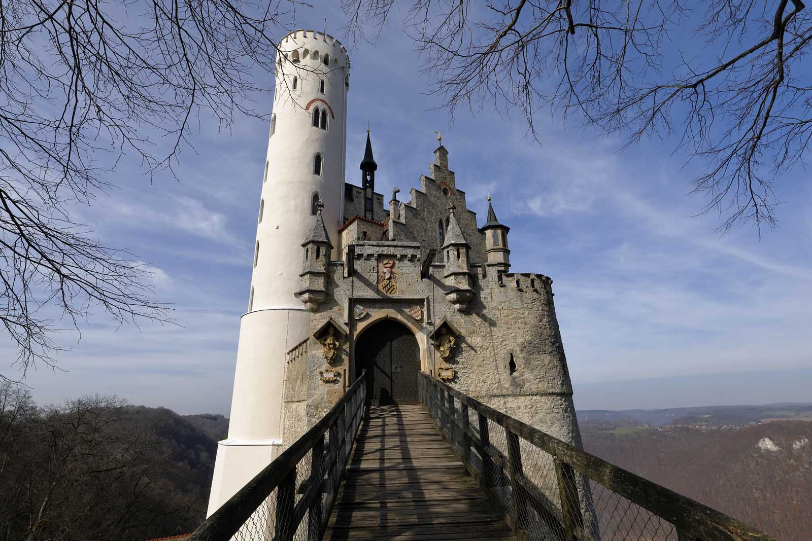 Castles in Germany Castles in Germany Lichtenstein Castle  Bridge