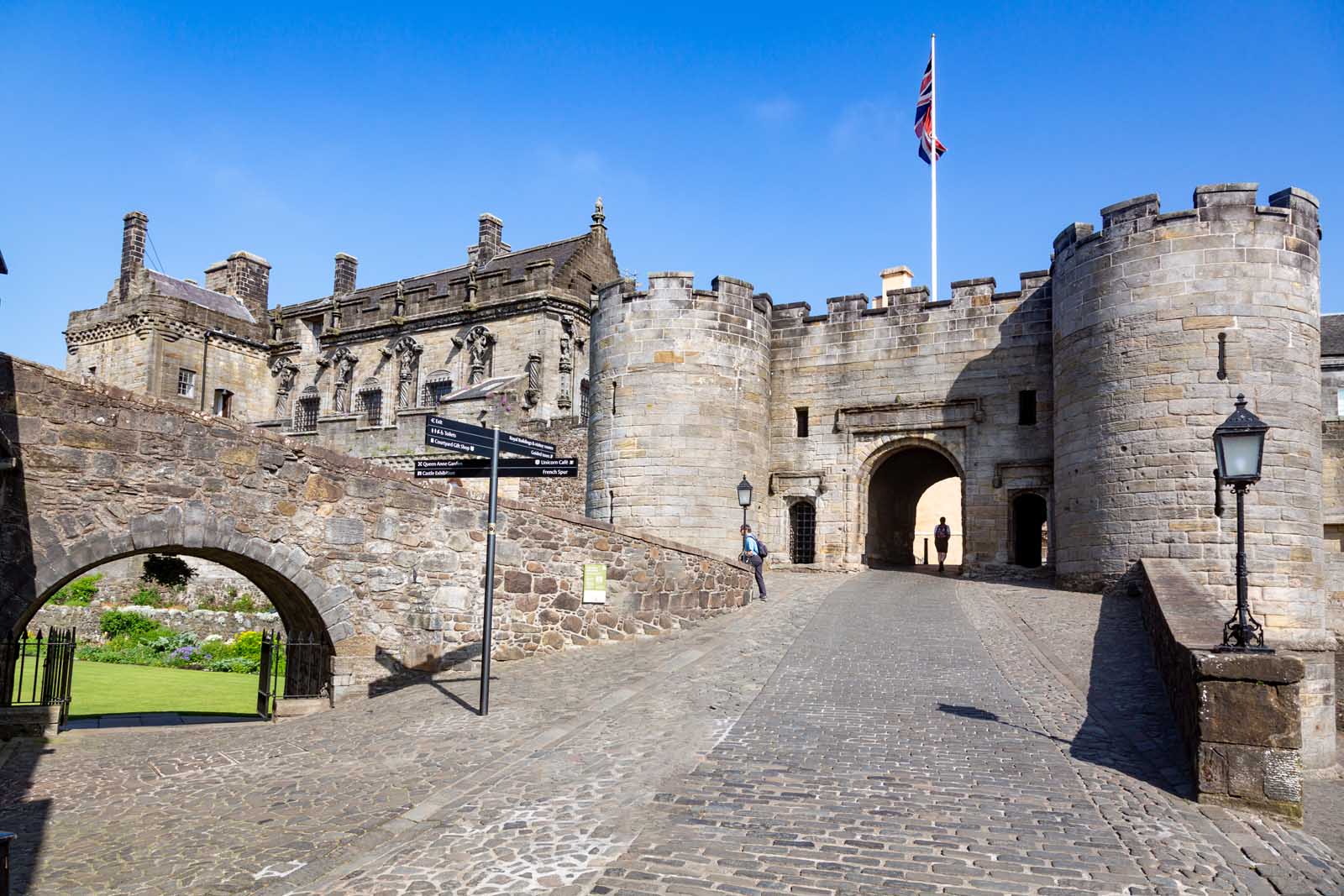 Top Castles in Scotland Stirling Castle fortified tower house
