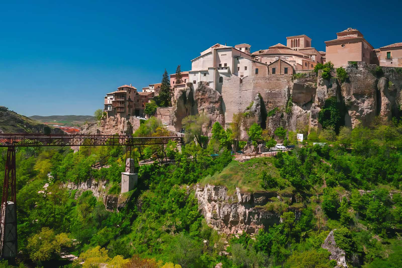 Best Day Trips from Madrid Historic buildings in Cuenca