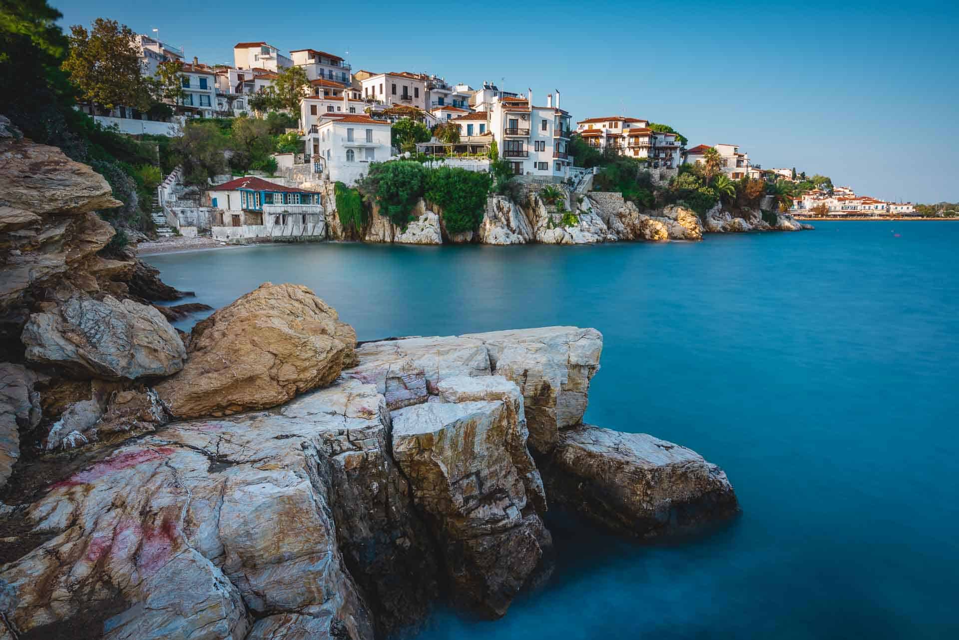 Greek Islands Skiathos Old Town