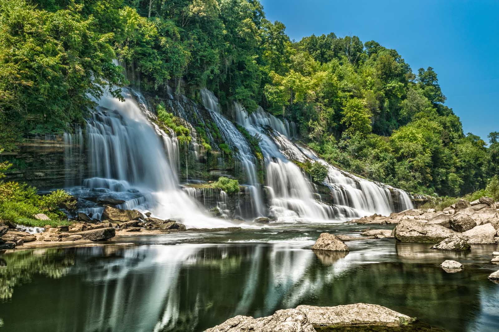 Best Hikes near Nashville Caney Fork River Twin Falls
