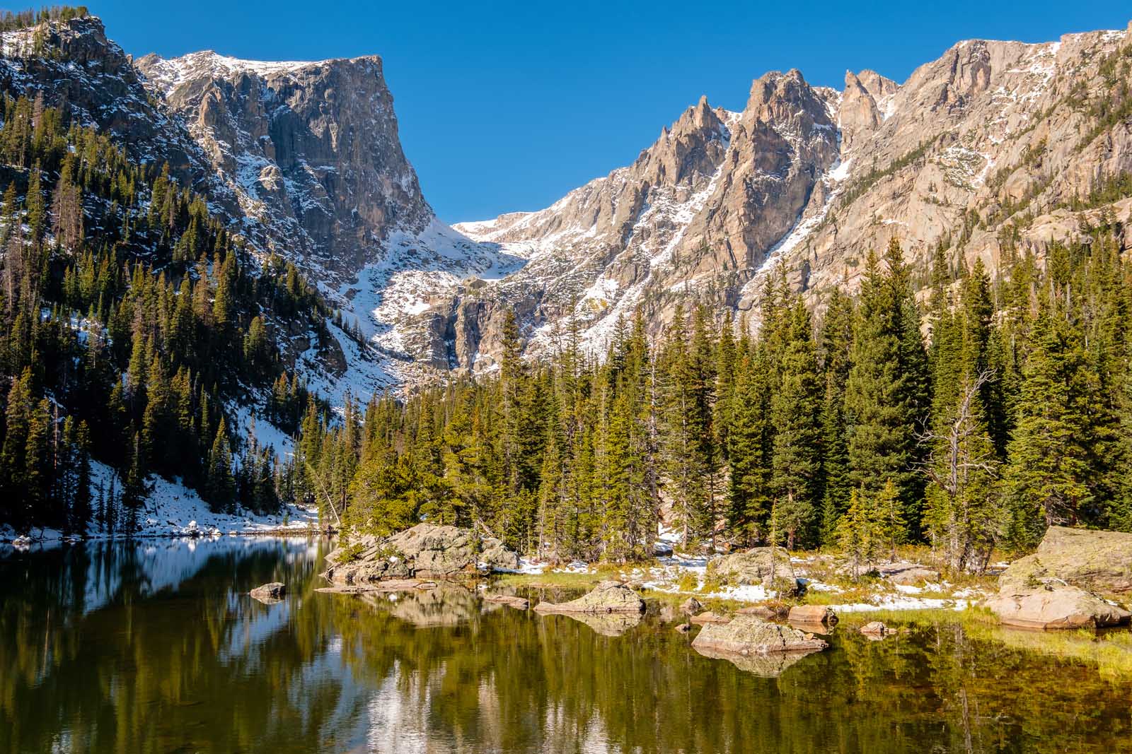 Best Colorado Hikes Dream Lake Emerald Lake Trail