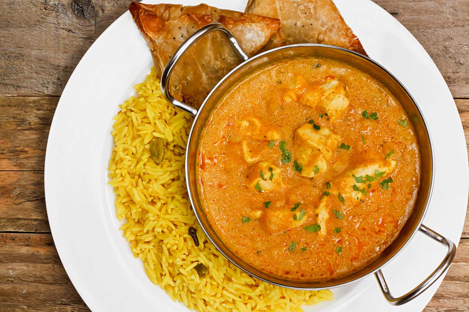 popular Indian dishes chicken korma
