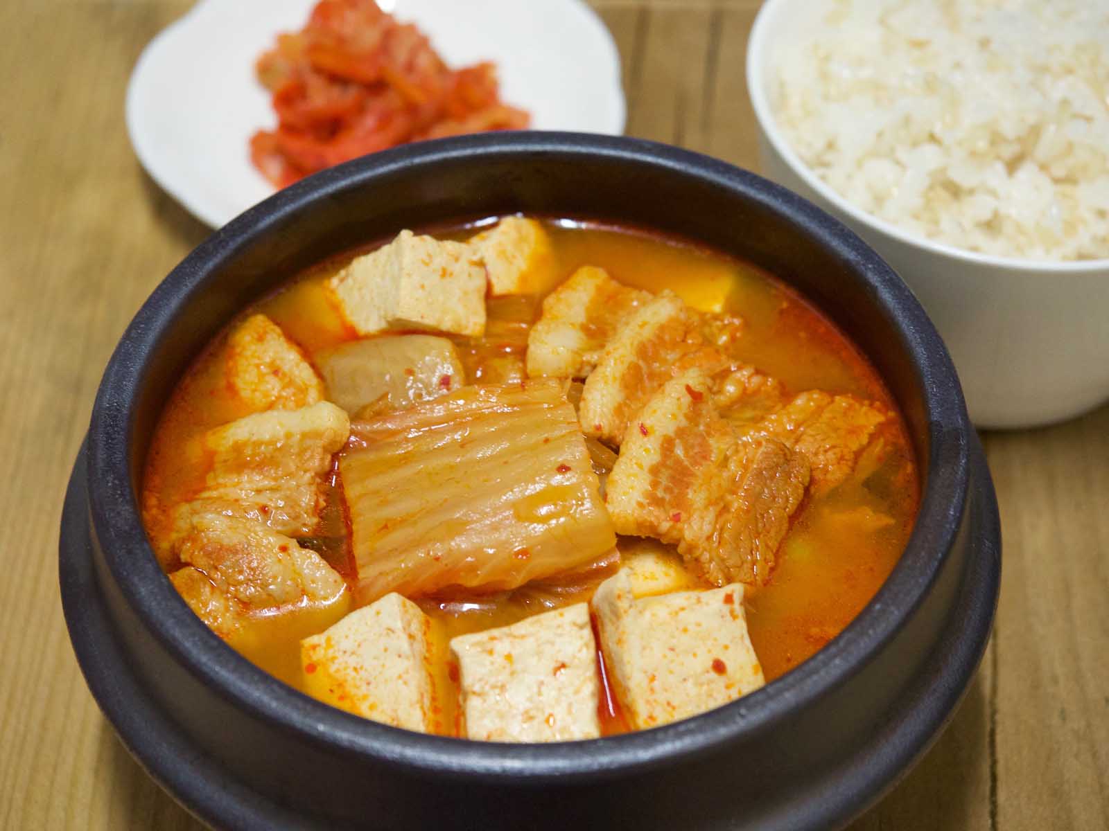 Korean Food Kimchi Stew