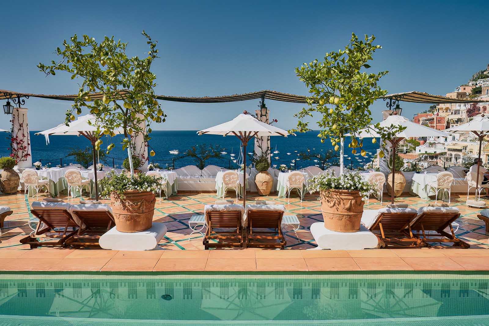 Le Sirenuse Luxury Hotel in Positano Amalfi Coast