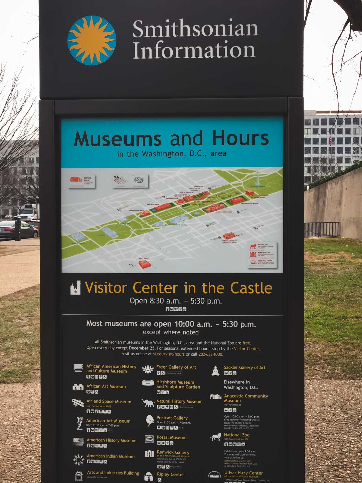 Best Museums in Washington DC Smithsonian-Hirshhorn Museum