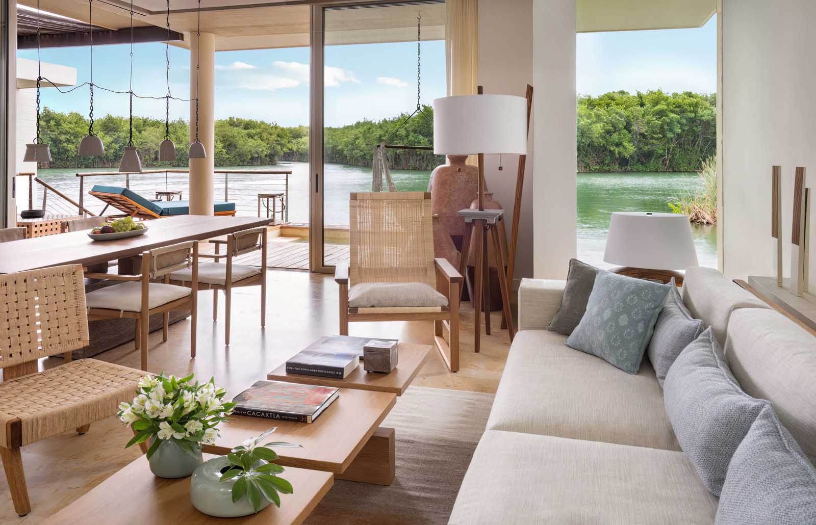 Best Overwater Bungalows in the Caribbean with butler service at Rosewood Mayakoba