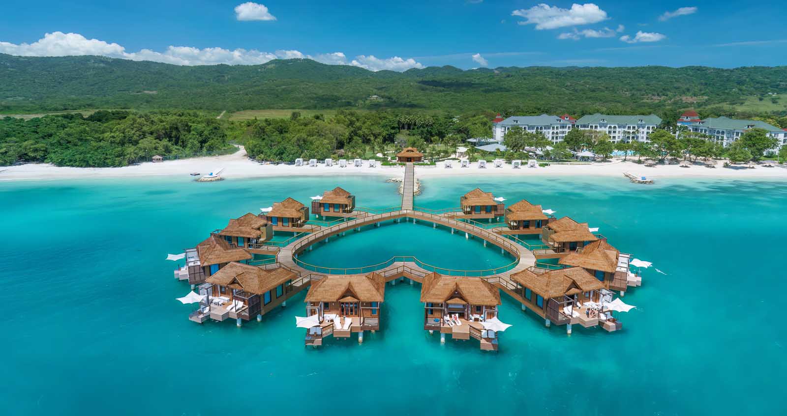 Top Overwater Bungalows at Sandals South Coast