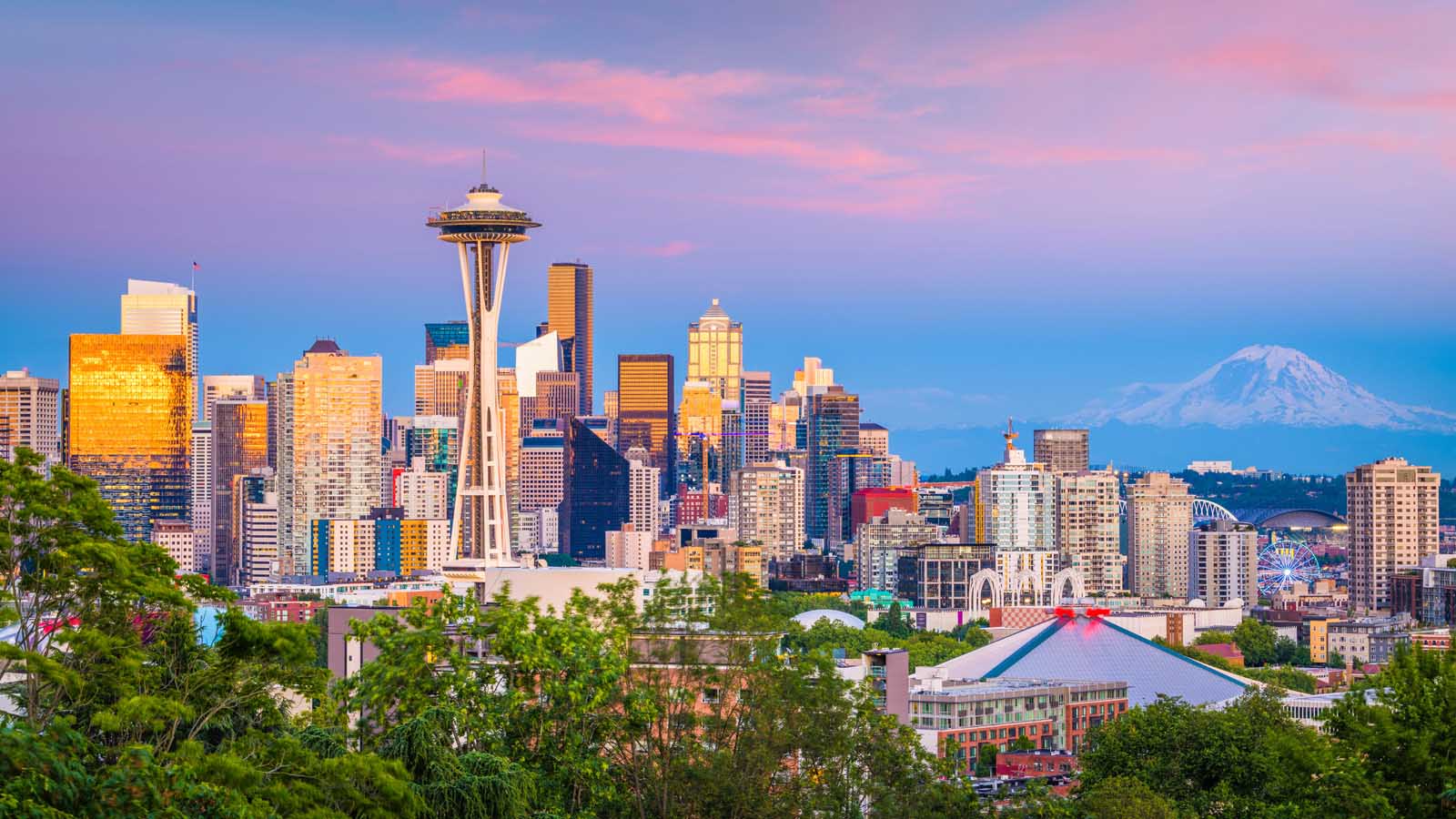 best places to travel in usa in august Seattle Washington