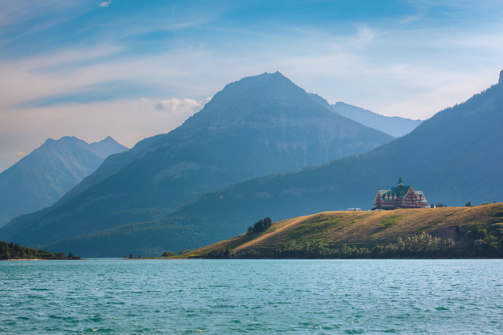 places to visit in Alberta Waterton lakes national park