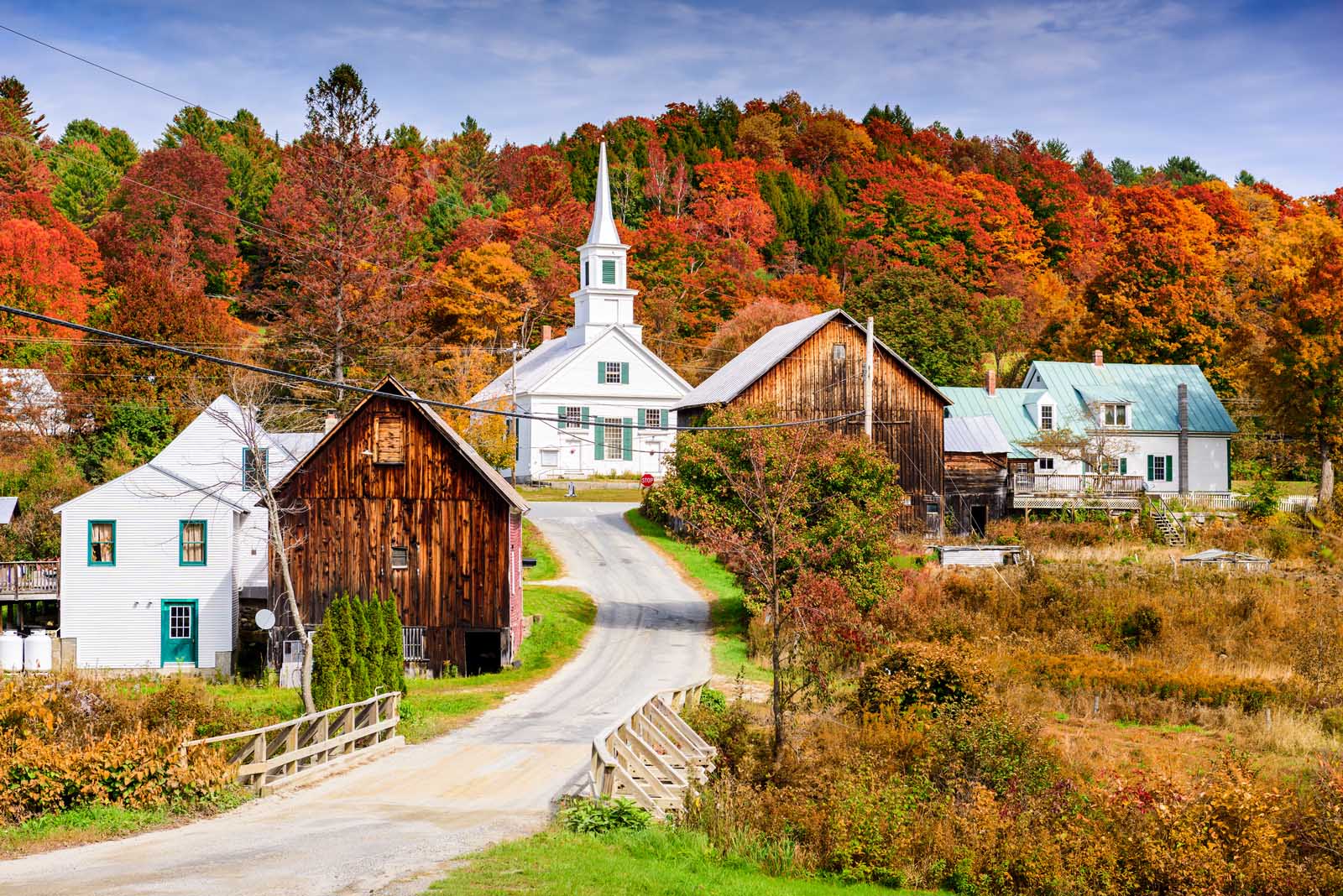 Melhores lugares para visitar em outubro EUA Nova Inglaterra