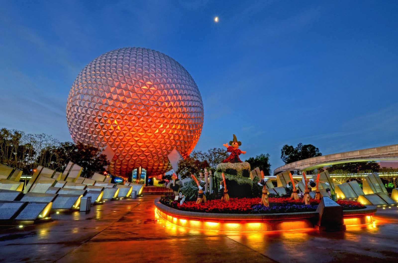 best theme parks in florida epcot center