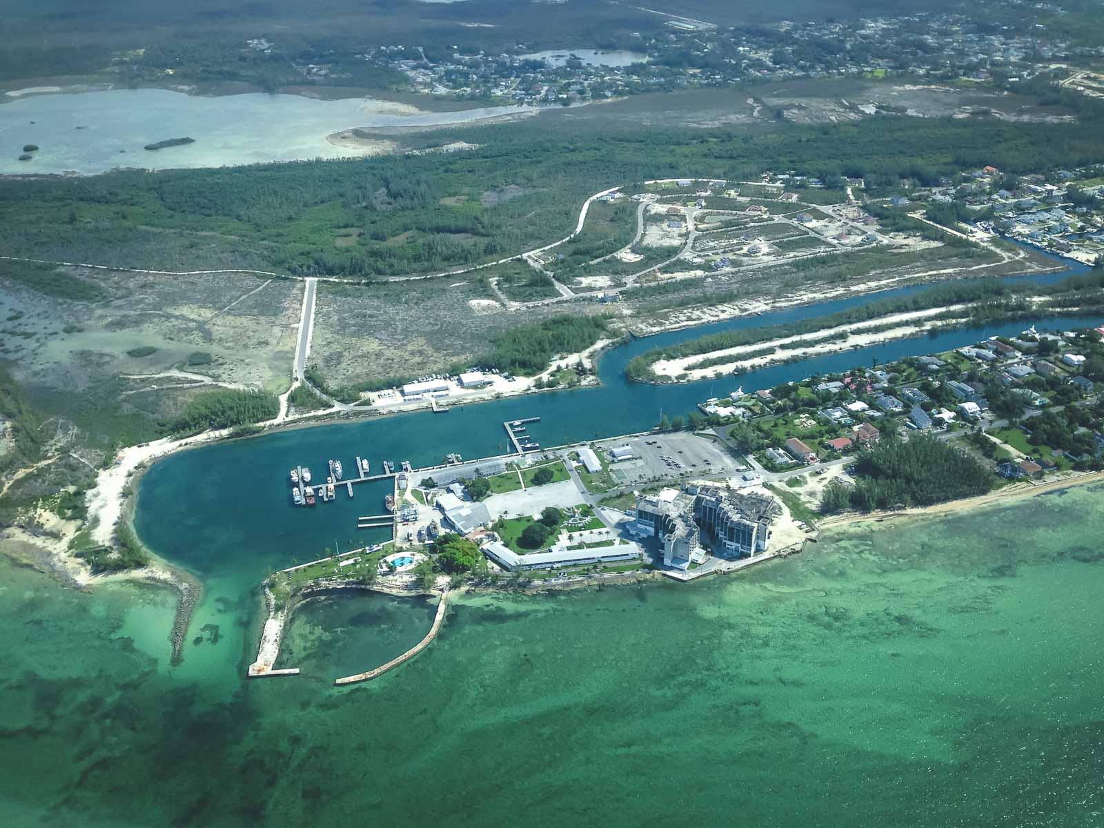 things to do in the bahamas Harbour Island Bahamas from above