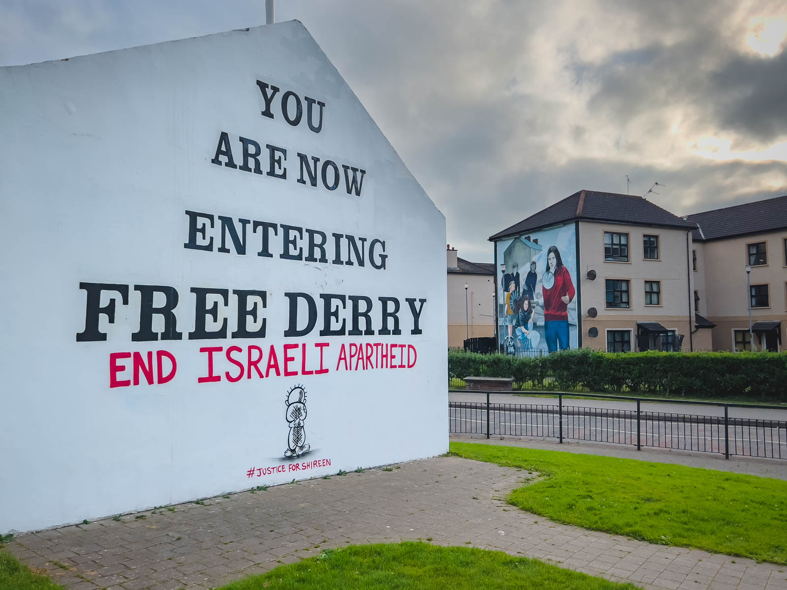 Best things to do in Derry Free Derry corner