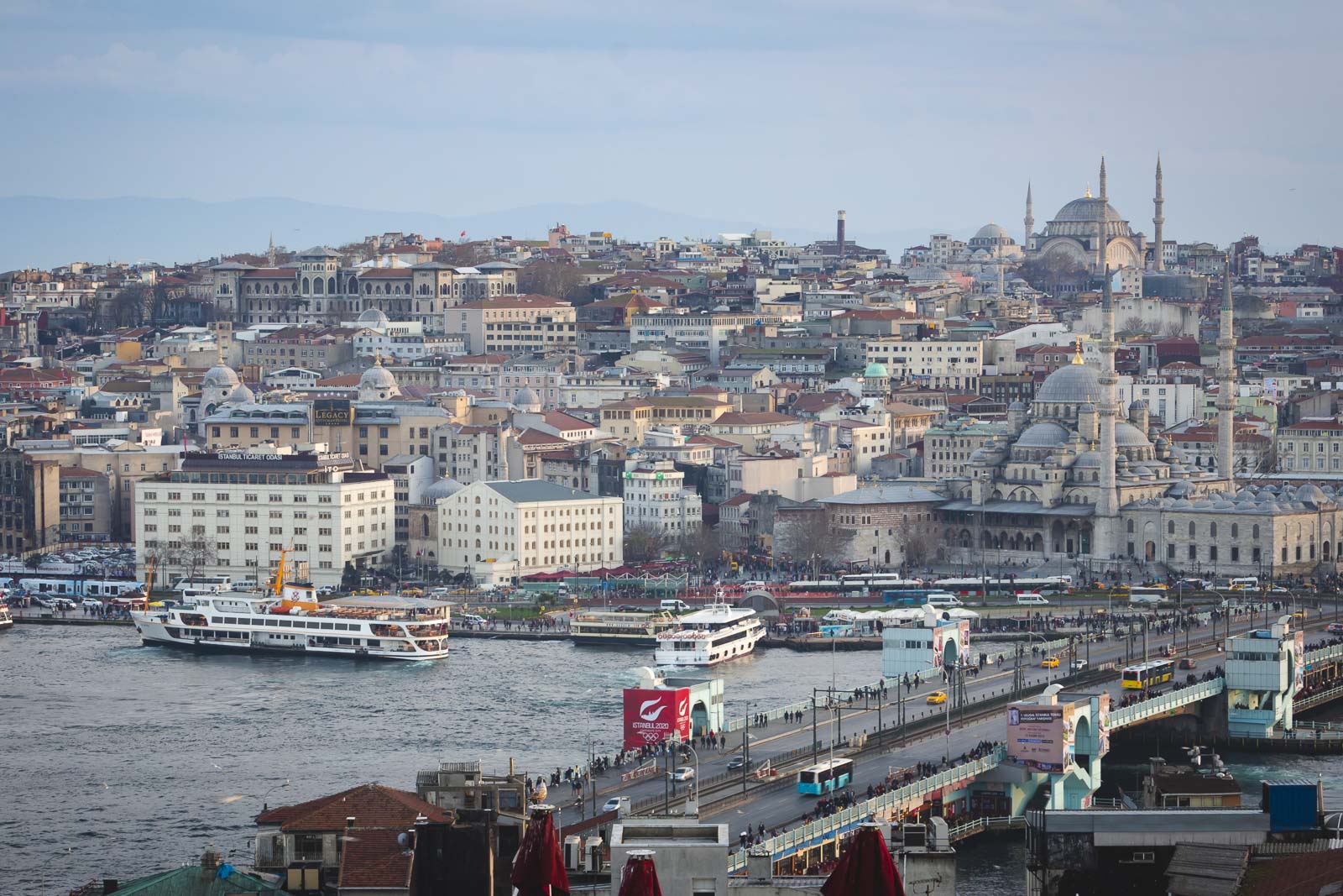 Cruise on the Bosphorus in Istanbul, Turkey