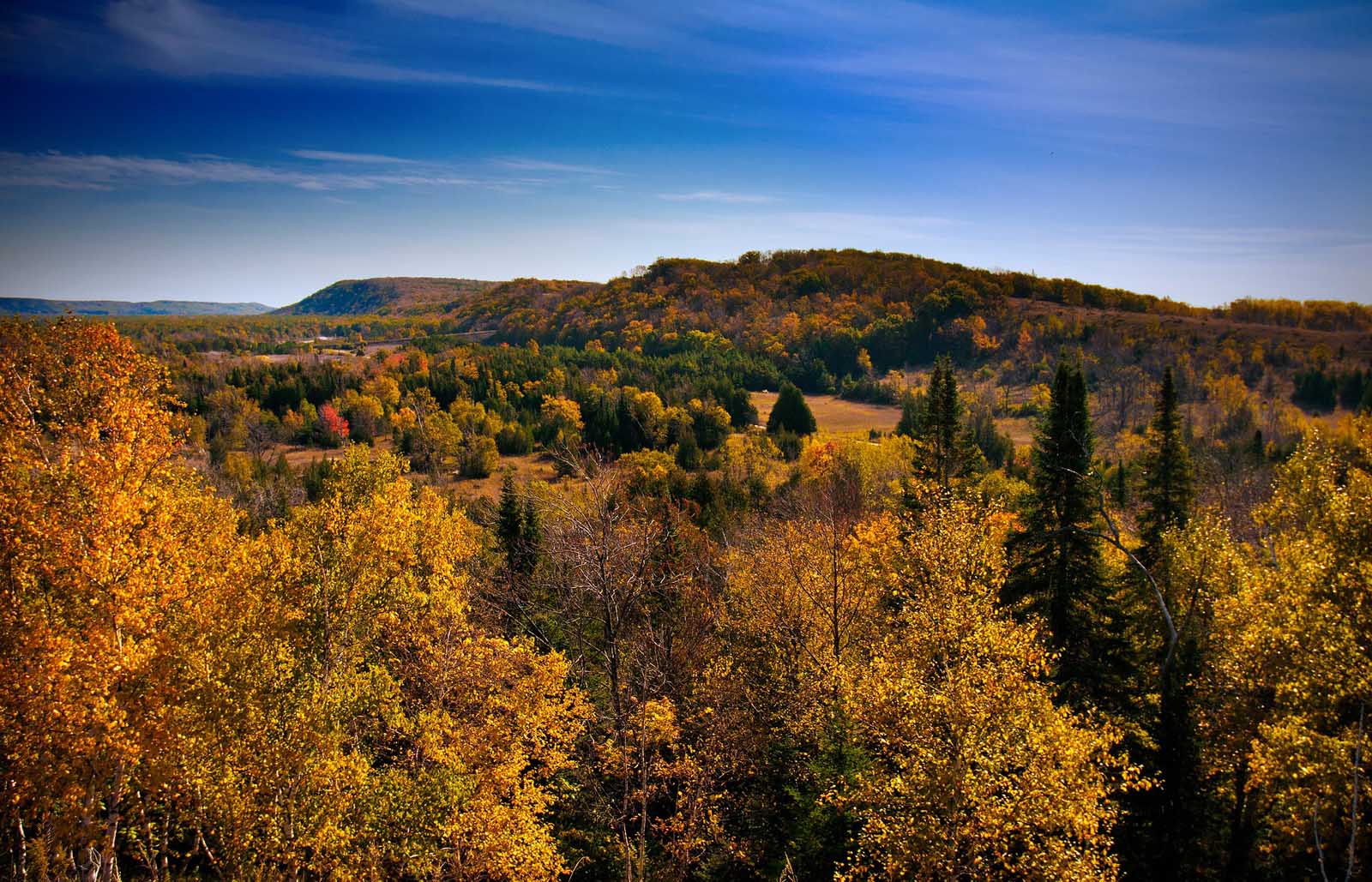Porcupine Mountains in Northern Michigan