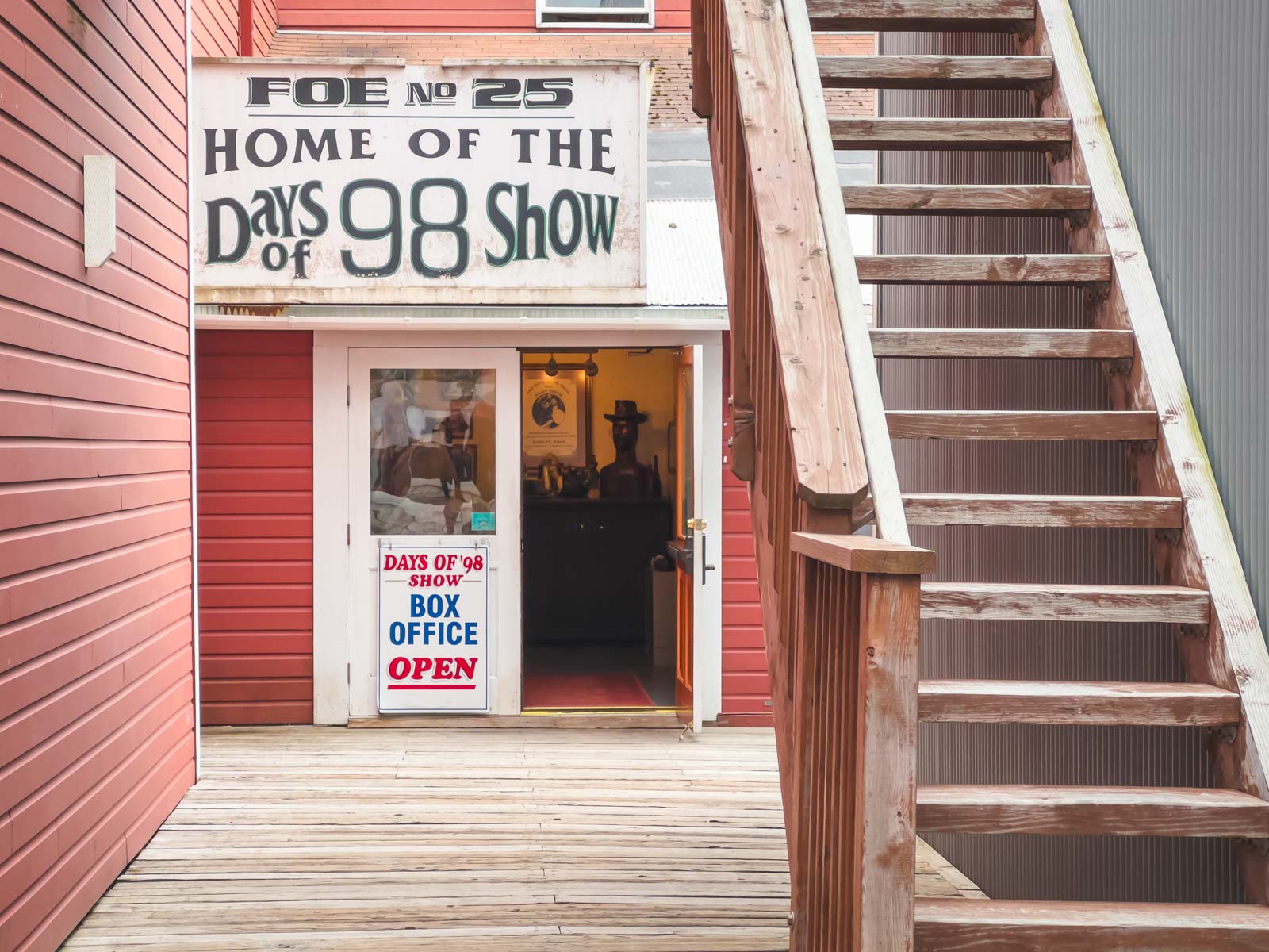 Best Things to do in Skagway Alaska Days of 98 Show
