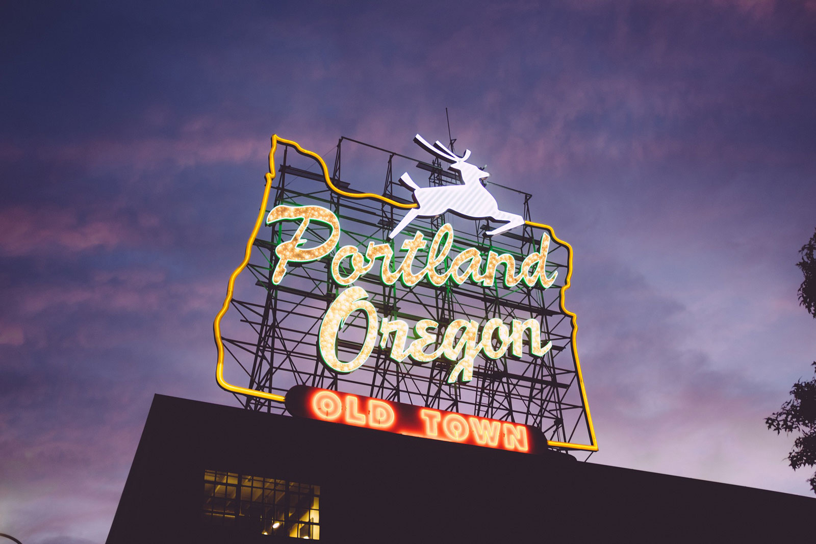 Best Time to Visit Portland Sign