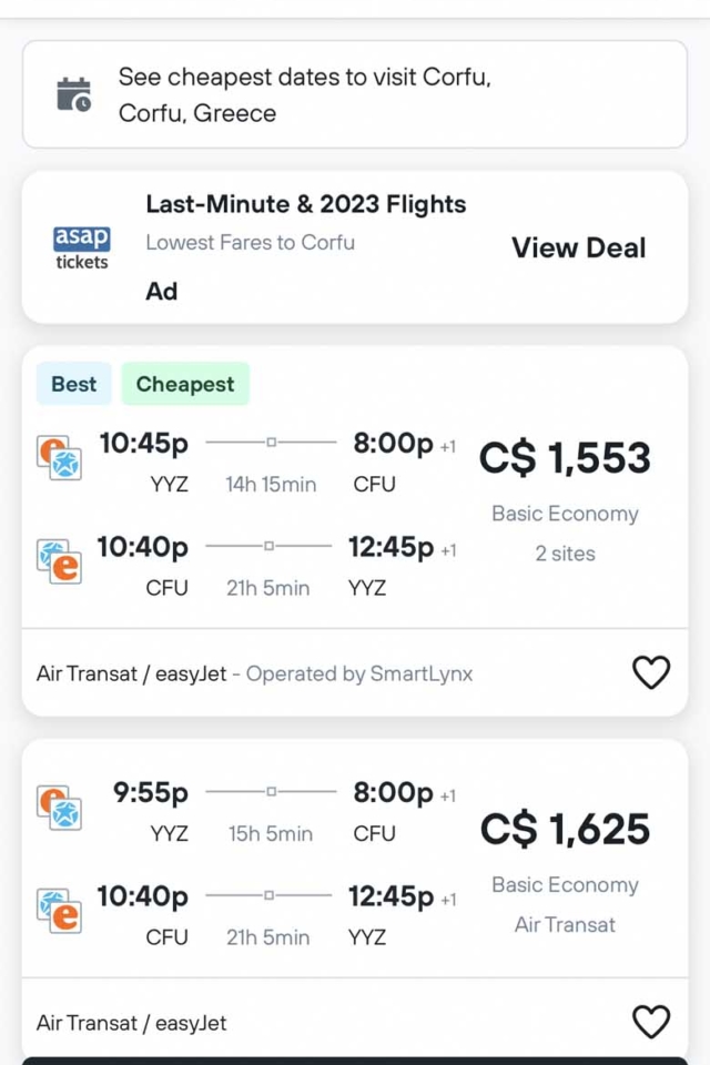 Best Travel Apps for comparing Flights