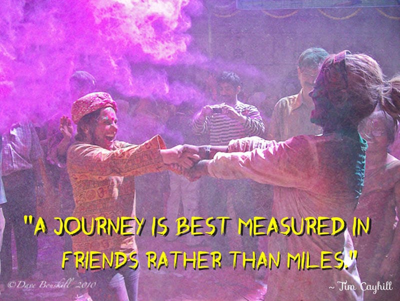 quotes traveling with friends | a journey is best measured in friends rather than miles