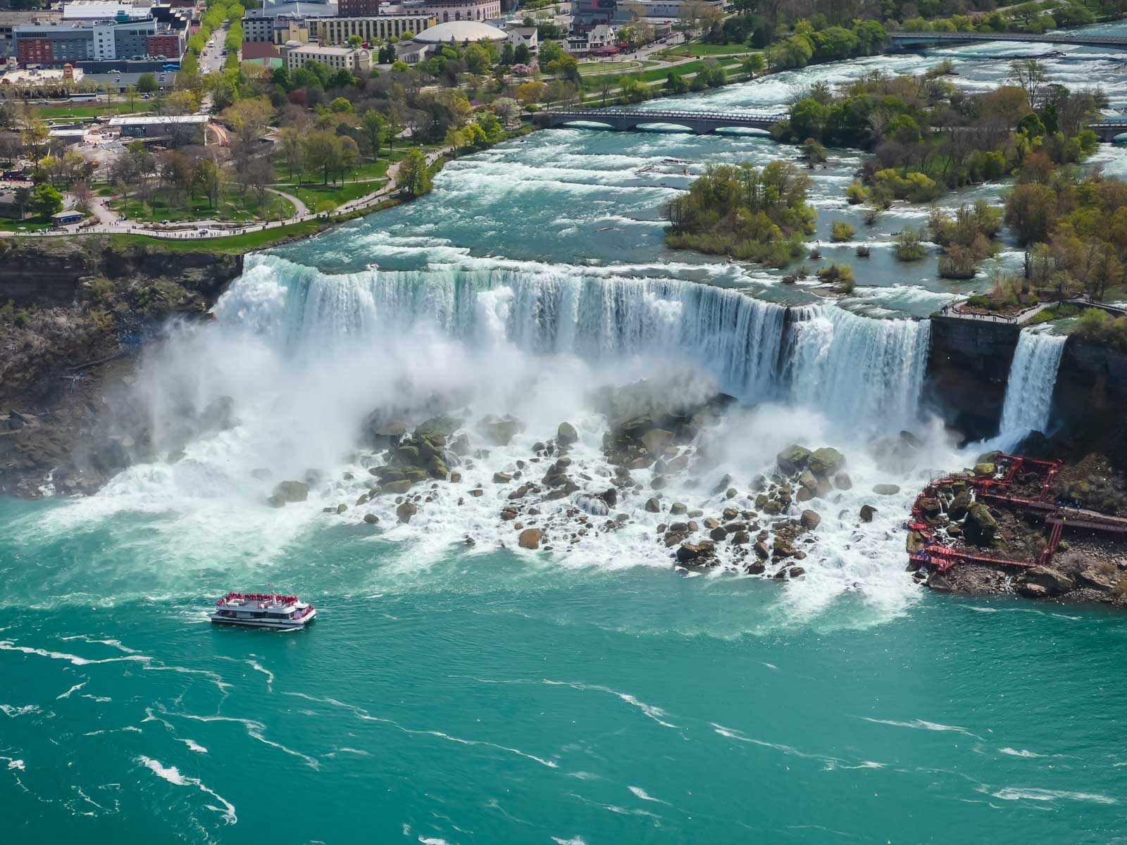 Best Views of Niagara Falls Getting There