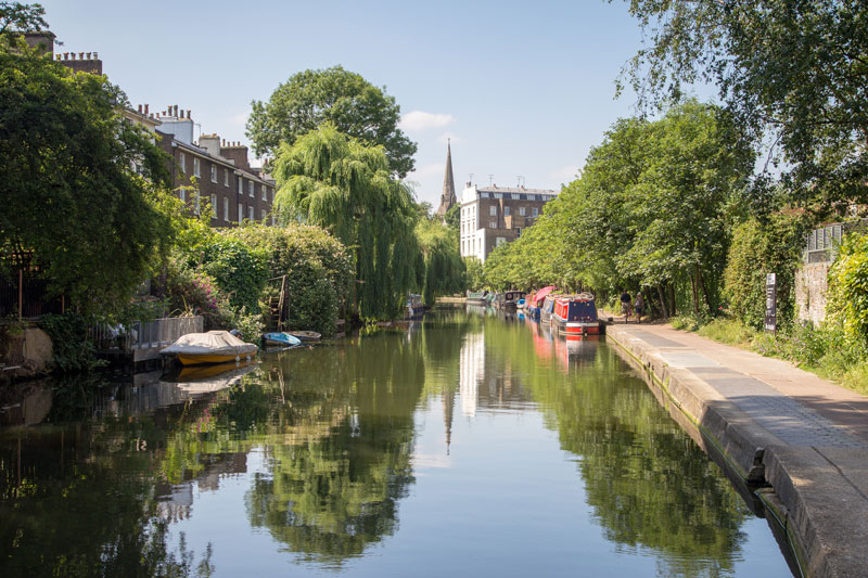 Regents Park in Camden is a good neighbourhood to stay in if you are on a budget
