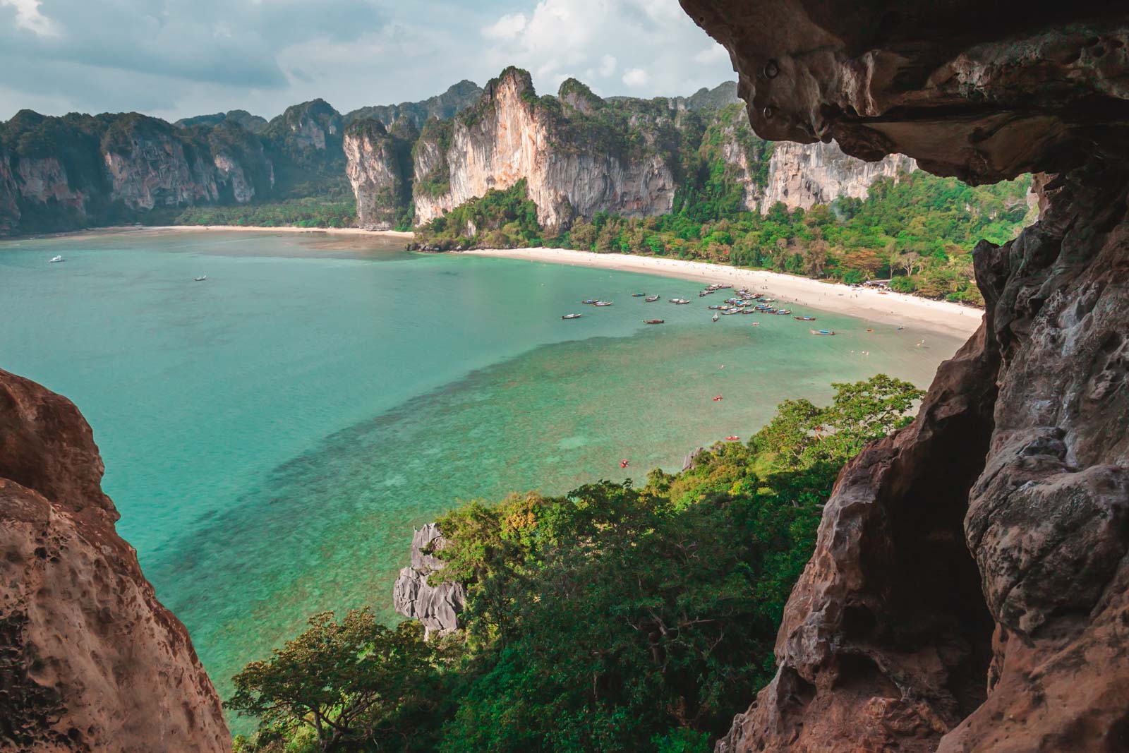 Best Beaches in the World Railay Beach Krabi Thailand