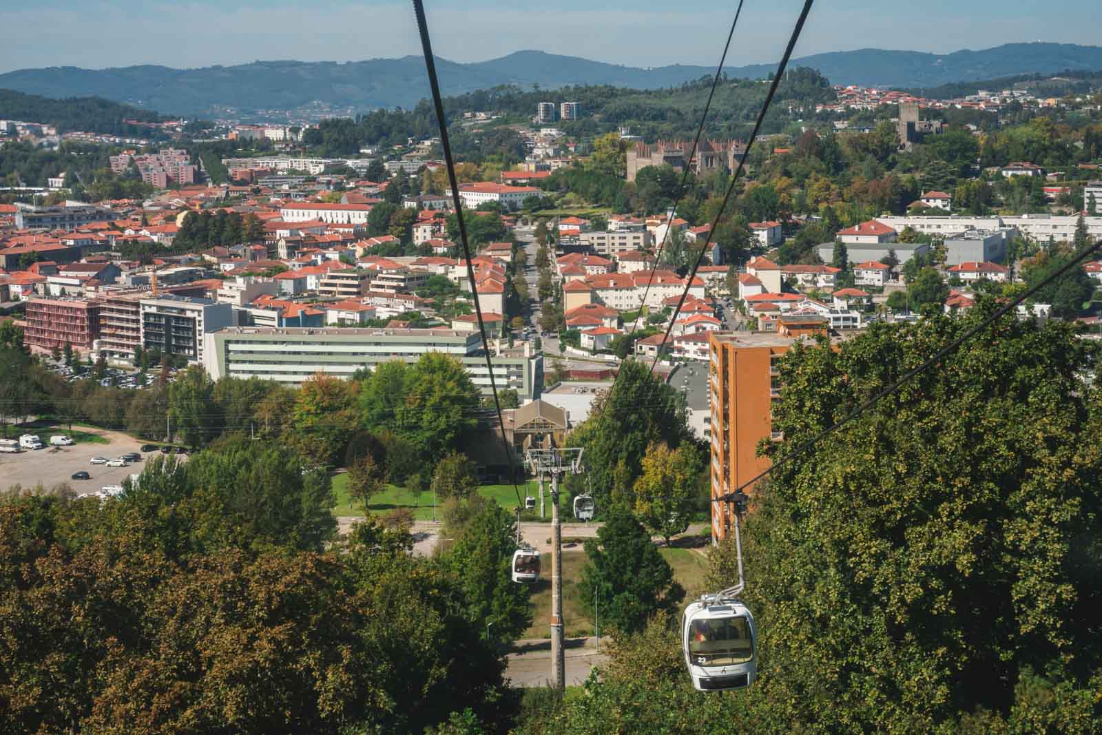 Best things to do in Guimaraes Cable Car up Penha Hill