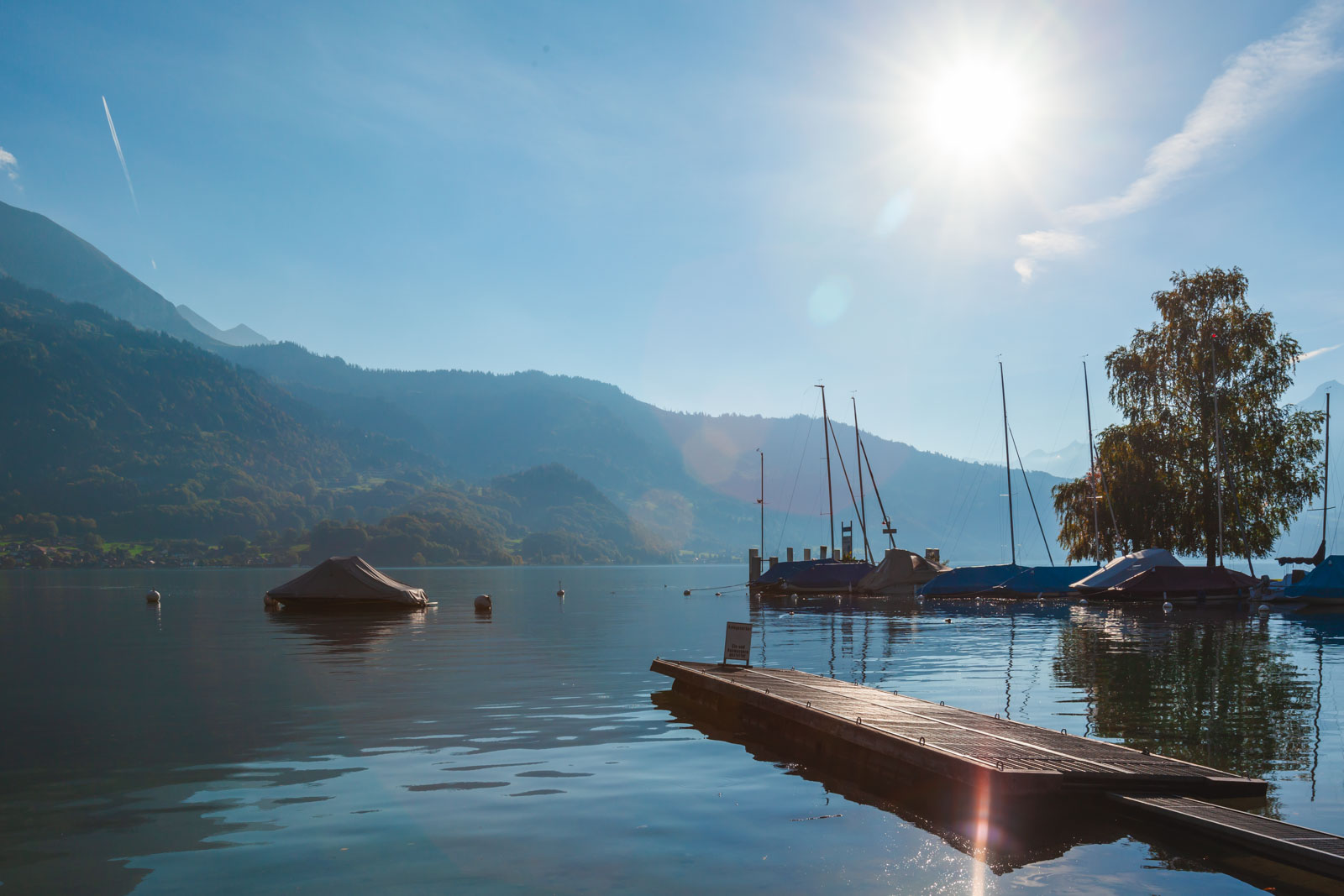 Melhores coisas para fazer em Interlaken Passeio de barco no Lago Brienz
