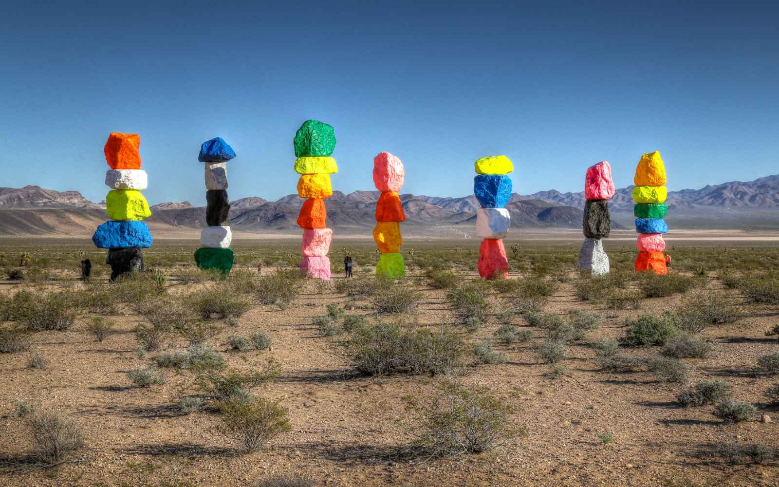 Best things to do in Las Vegas Seven Magic Mountains
