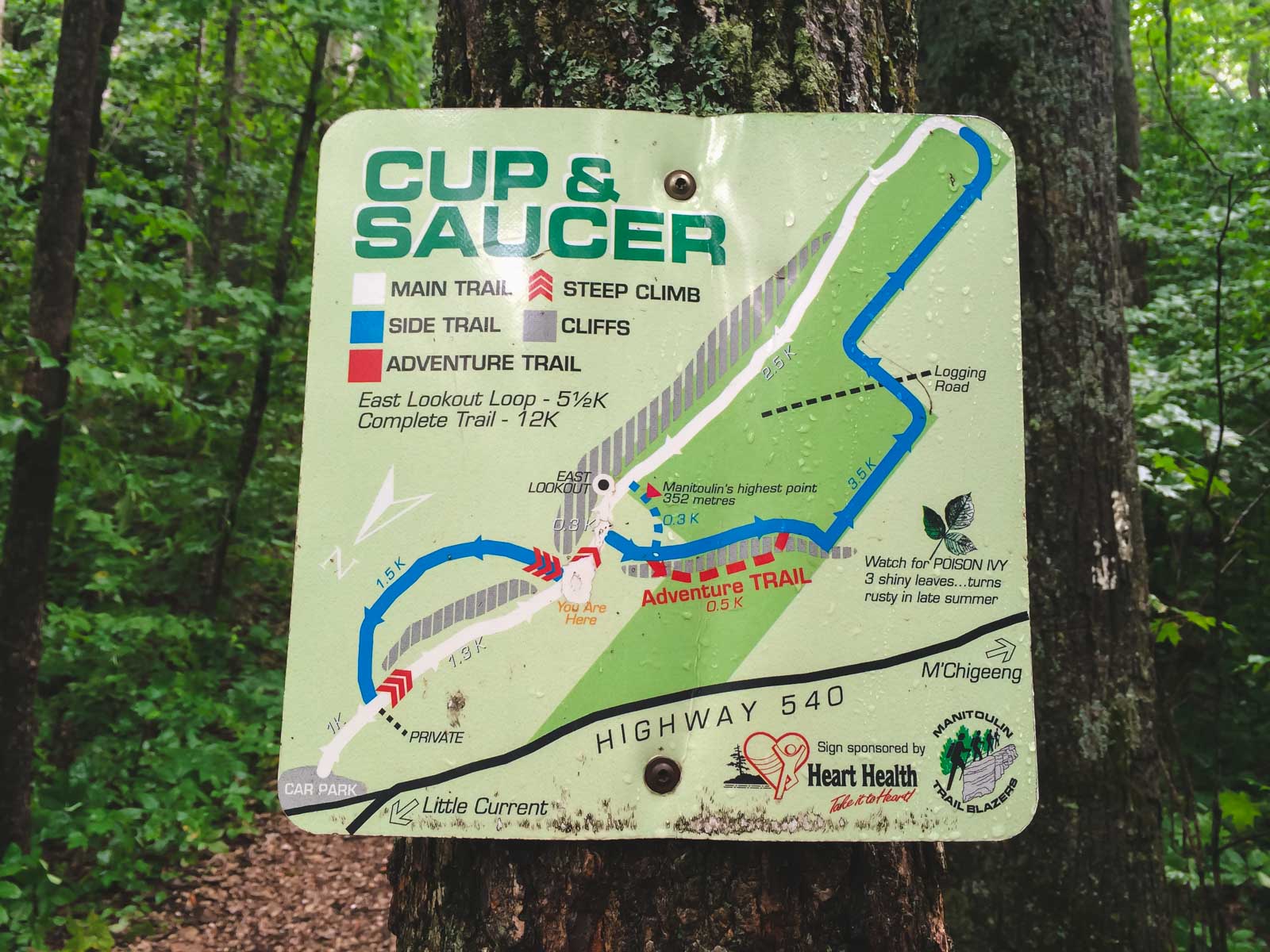 Best things to do in Manitoulin Island Cu and Saucer Trail