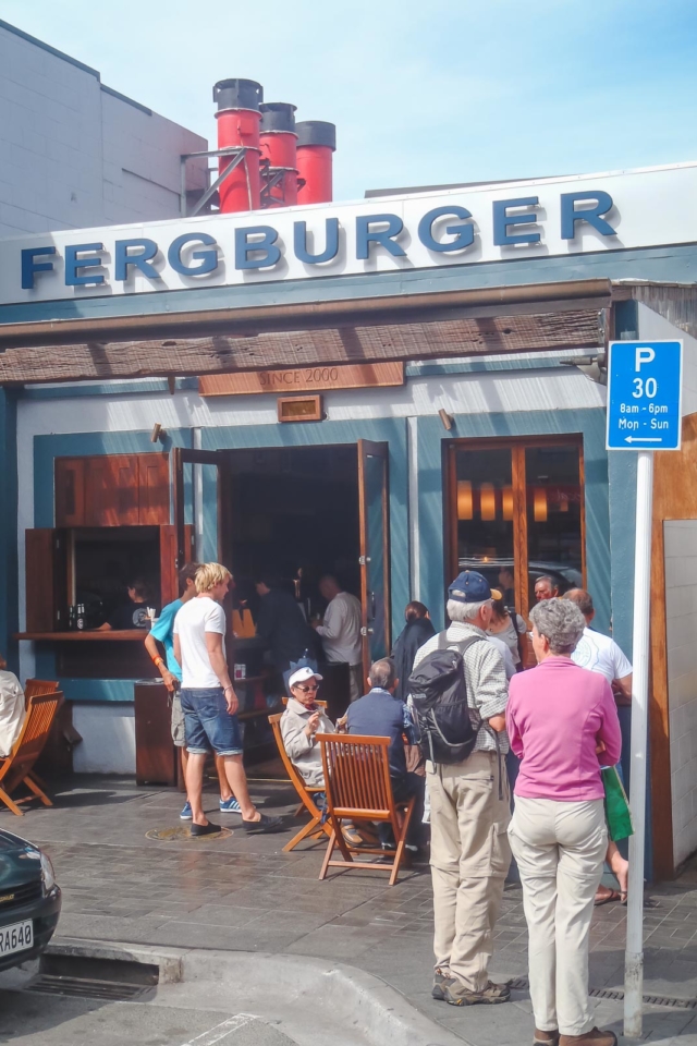Fergburger is the top place to eat in Queenstown New Zealand