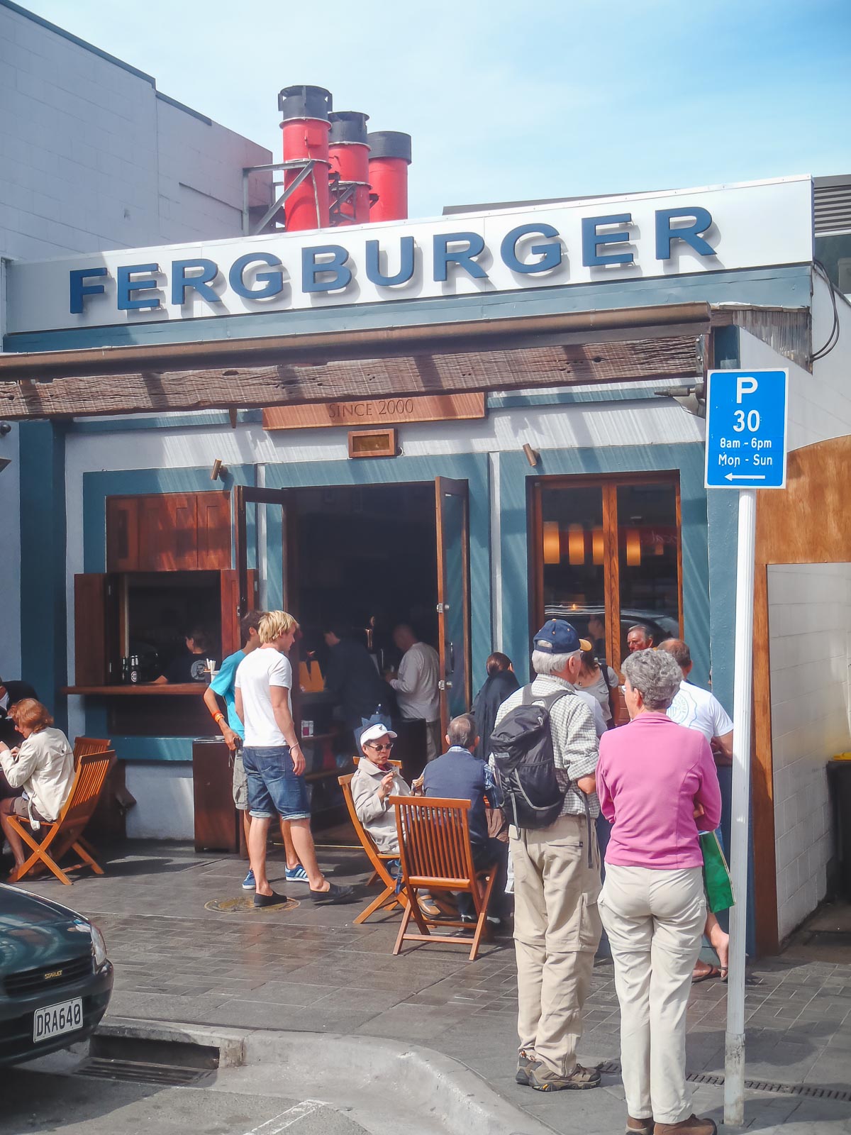 ferburger is the top place to eat in queenstown