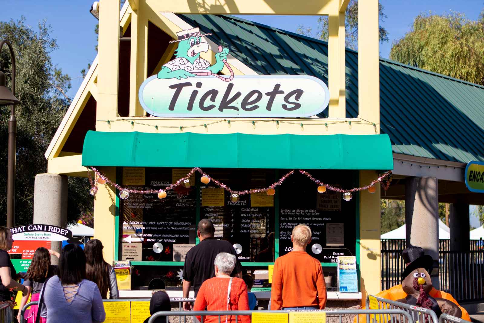 Best things to do in Phoenix Enchanted Island Amusement Park ticket booth