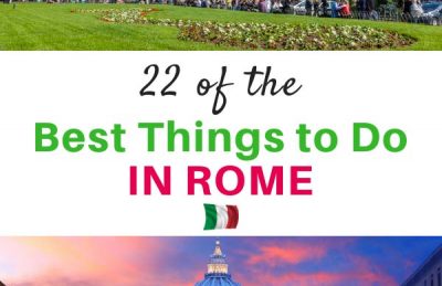 The Best Things to do in Rome Hands Down