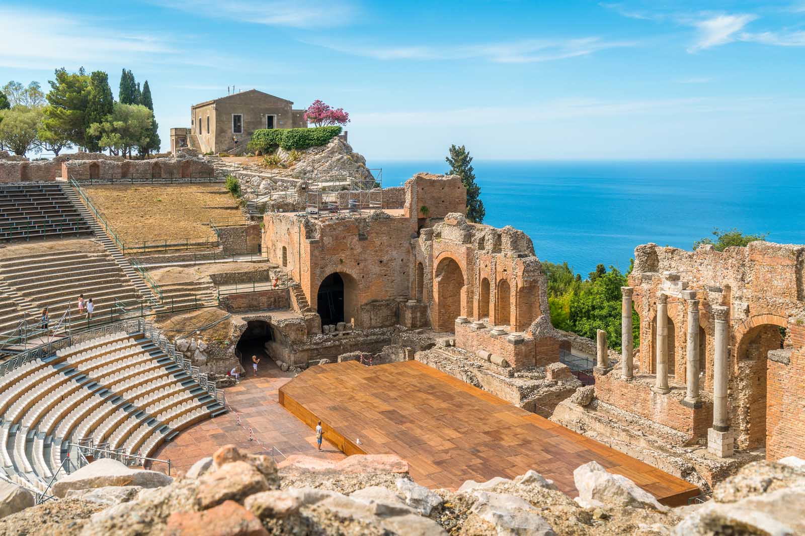 Best Things To Do in Sicily Ruins in Taormina