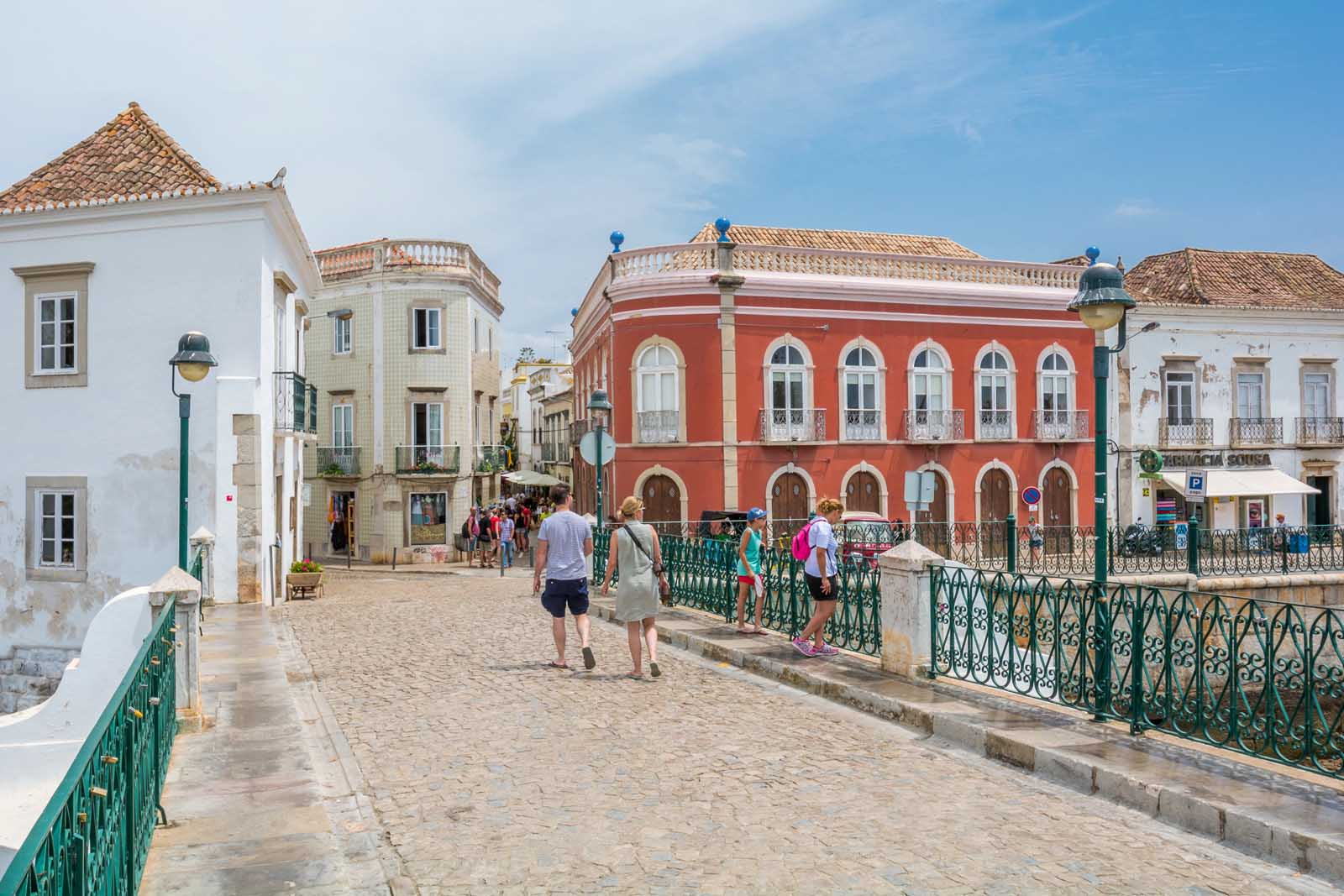 Village of Tavaria in Algarve Portugal
