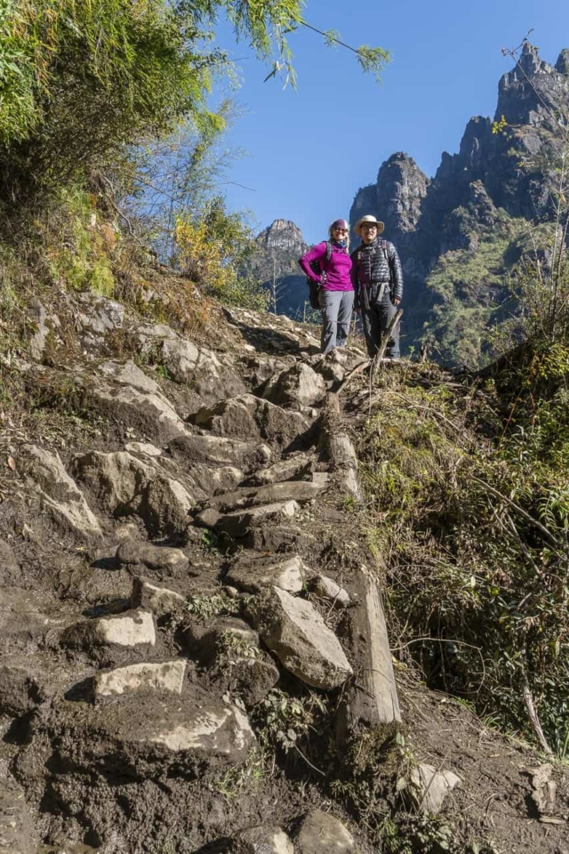 bhutan trek over