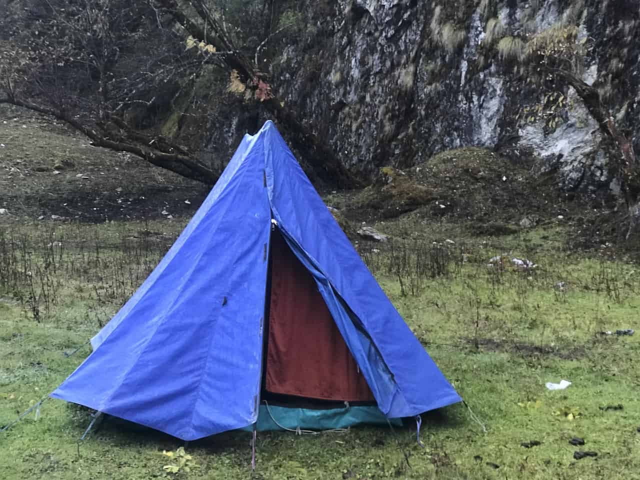 bhutan trek tents