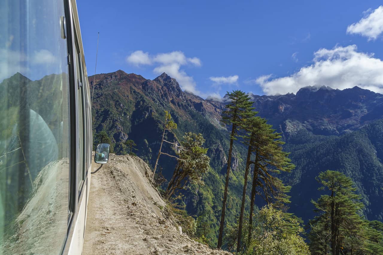 Bhutan trek transportation