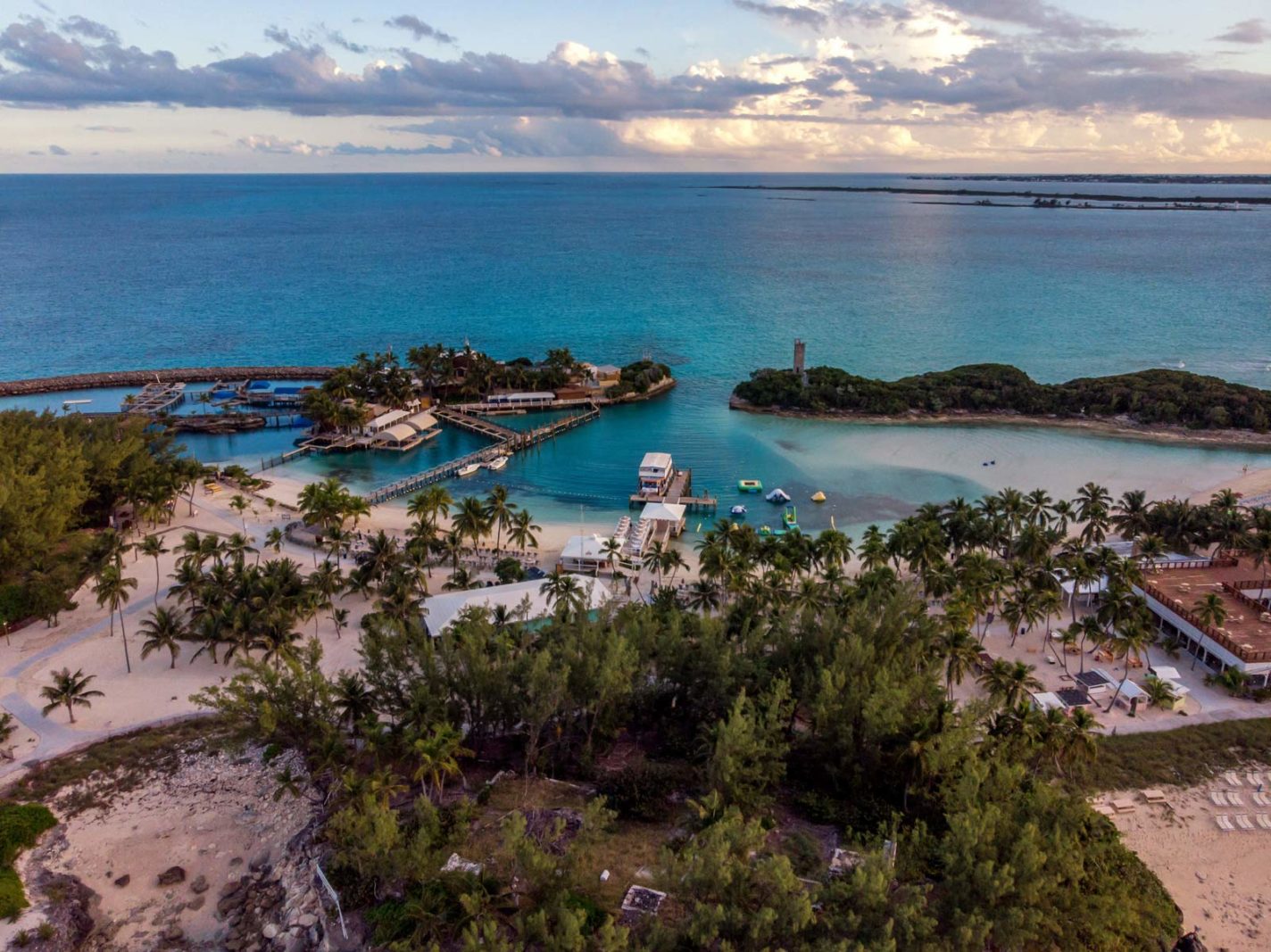 Blue Lagoon Island in The Bahamas